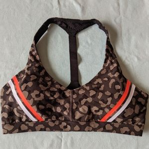 Sarah's Day x White Fox Racer Camo Sports Bra Crop L